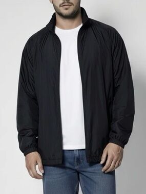 Silk Touch ProQuip Black Windbreaker Jacket